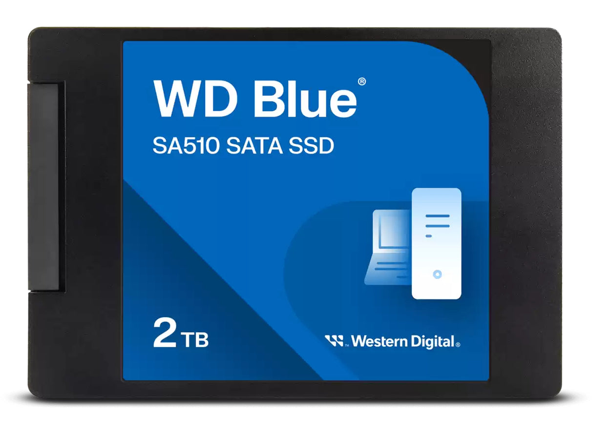 WD SSD Interno Blue 2TB 2.5" SATA3 6GB/s, Lectura 560MB/s, Escritura 520MB/s