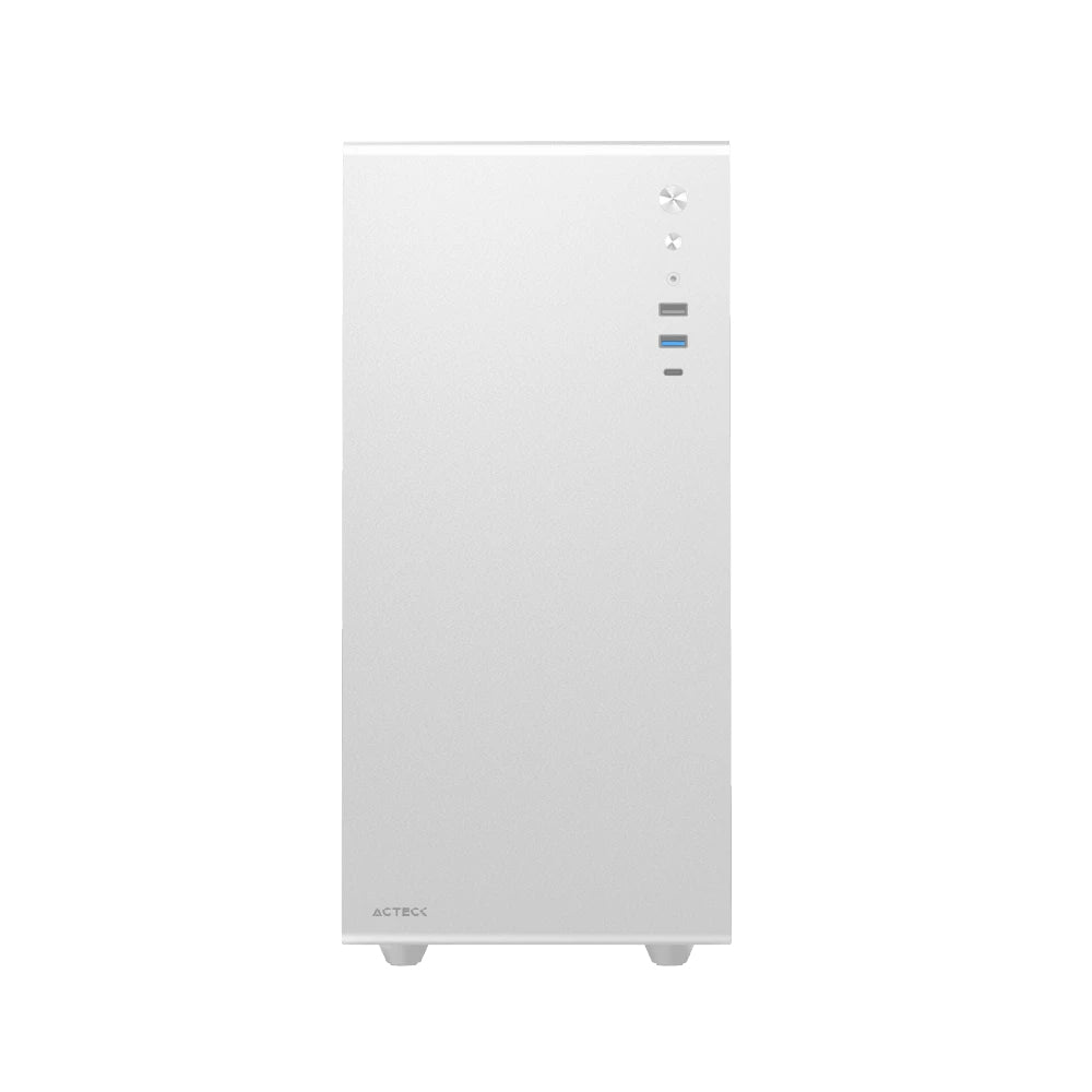 Acteck Neuss Pro GI717 Mini Tower Blanco, Micro ATX, Micro-ITX, Metal, AC-936002