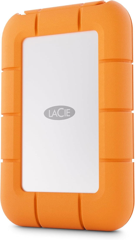 LaCie STMF2000400 unidad externa de estado sólido 2 TB USB Tipo C USB 3.2 Gen 2x2 Gris, Naranja, 40 Gbit/s