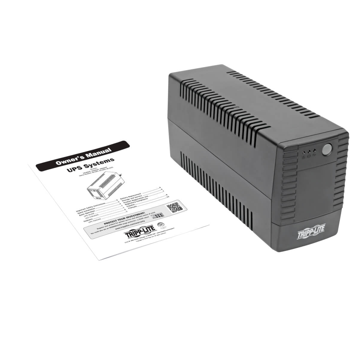 Tripp Lite VS900T UPS Interactivo de 900VA 480W con 6 Tomacorrientes - AVR, Serie VS, 120V, 50Hz / 6