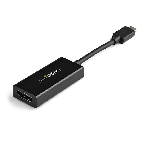 StarTech.com Adaptador USB-C a HDMI con HDR - 4K 60Hz - Negro adaptadores gráficos usb USB Tipo C Macho Si 1