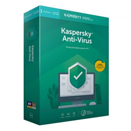 Kaspersky Anti-Virus Seguridad antivirus Base Plurilingüe 1 licencia(s) 2 Año(s), Descargar