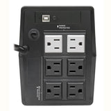 Tripp Lite AVRT450U UPS Interactivo de 450VA 360W con 6 Tomacorrientes - AVR, 120V, 50Hz / 60Hz, USB, Torre, Línea inter