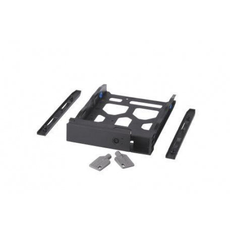 QNAP TRAY-35-BLK01 pieza y accesorio del dispositivo de almacenamiento de datos, Servidor NAS/SAN/de almacenamiento, Negro, Plástico