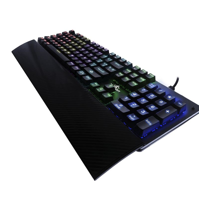 Yeyian YAT1801 teclado Juego USB QWERTY Español Negro