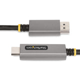 StarTech.com Cable Adaptador de 2m DisplayPort a HDMI - 8K 60Hz - 4K 144Hz - HDR10 - Conversor de Vídeo Activo DP 1.4 a 