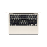 Apple MacBook Air Apple M M2 Computadora portátil 34.5 cm (13.6") 16 GB 256 GB SSD Wi-Fi 6 (802.11ax) macOS Sequoia Beig