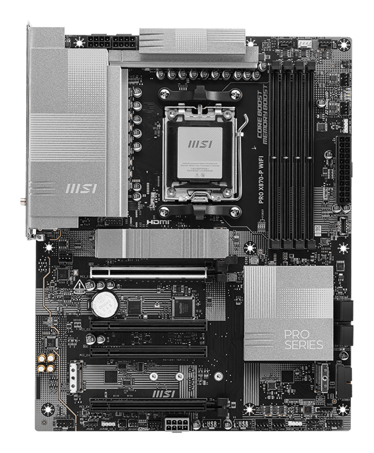 MSI PRO X870-P WIFI placas base AMD Zócalo AM5 AMD Ryzen™ 7 Zócalo AM5