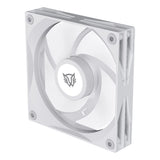 Balam Rush Eolox Glaziar Pro EXG99 Gabinete de la computadora Ventilador 12 cm Blanco 1 pieza(s), 0 RPM, 2000 RPM
