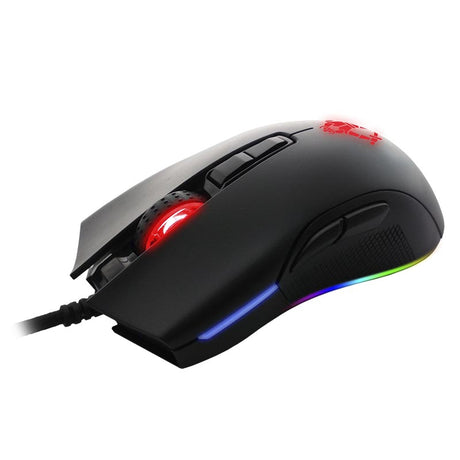 Yeyian Claymore Serie 2000 ratón Juego Diestro USB tipo A Óptico 12000 DPI, 12000 fps, Negro