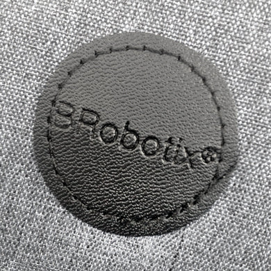 BRobotix 180112G maletín para laptop 43.2 cm (17") Gris, Tirante para hombro