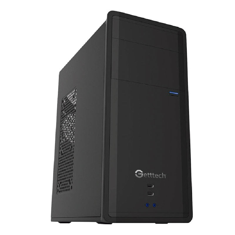 Getttech GG1802 carcasa de ordenador Escritorio Negro