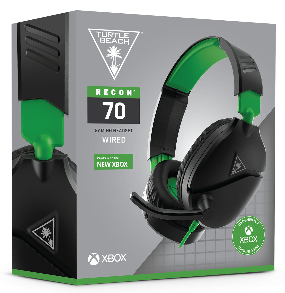 Turtle Beach Recon 70 Auriculares Alámbrico Diadema Juego Negro, Verde