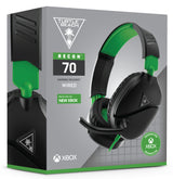 Turtle Beach Recon 70 Auriculares Alámbrico Diadema Juego Negro, Verde