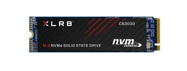 PNY XLR8 CS3030 500 GB M.2 PCI Express NVMe 3D TLC, 3500 MB/s, M280CS3030-500-RB