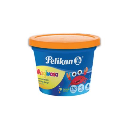 Masa Moldeable Pelikan Magimasa Color Naranja 112 grs