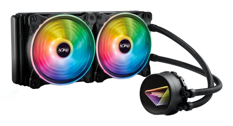 XPG LEVANTE X 240 Negro sistemas de refrigeración para ordenadores Procesador Kit de refrigeración líquida 12 mm LGA 2066