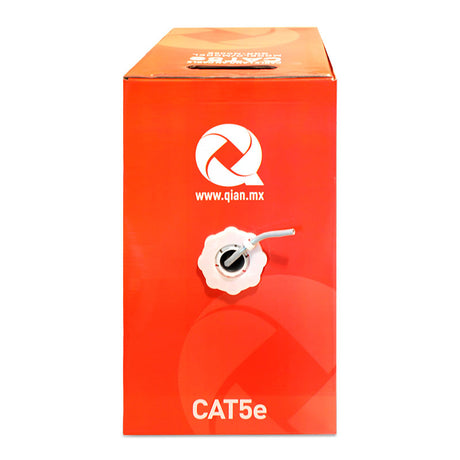 Qian QHR-CAT5E cable de red Gris 305 m U/UTP (UTP) | Cables de red
