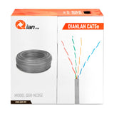 Qian QHR-CAT5E cable de red Gris 305 m U/UTP (UTP) | Cables de red