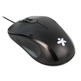 MOUSE STYLOS ALAMBRICO USB NEGRO