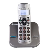 Steren TEL-2414 teléfono Teléfono DECT Identificador de llamadas Plata, Terminal inalámbrico, Altavoz, 50 entradas