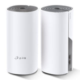 TP-Link Deco E4 (2-pack) sistemas wi-fi mesh (wi-fi en malla) Sistema de malla Blanco, Gris LAN, WLAN Interno