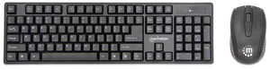 Manhattan 178990 Teclado Universal Inalámbrico RF inalámbrico Completo (100%)