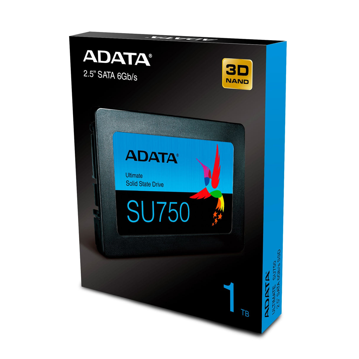 ADATA Ultimate SU750 unidades internas de estado sólido 1 GB 2.5" Serial ATA III 3D TLC