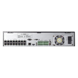 Provision-ISR NVR8-32800F-16P(2U) grabadora de vídeo en red (NVR) Negro, 16 canales, 10 usuario(s), 960 fps