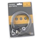 Perfect Choice PC-160076 cable antirrobo Acero inoxidable 2 m, Candado