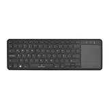 Perfect Choice PC-201021 teclado Hogar RF inalámbrico QWERTY Español Negro, Tamaño completo (100%), Interruptor de membr