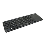 Perfect Choice PC-201021 teclado Hogar RF inalámbrico QWERTY Español Negro, Tamaño completo (100%), Interruptor de membr
