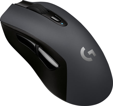 Logitech G G603 LIGHTSPEED ratón Juego Ambidiestro RF inalámbrico Óptico 12000 DPI, Negro