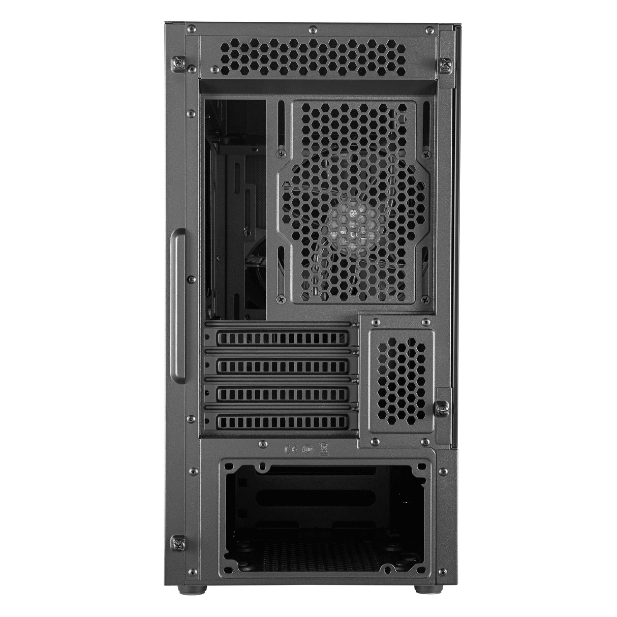 Cooler Master MasterBox NR400 Mini Tower Negro, Micro ATX, Mini-ITX, Plástico