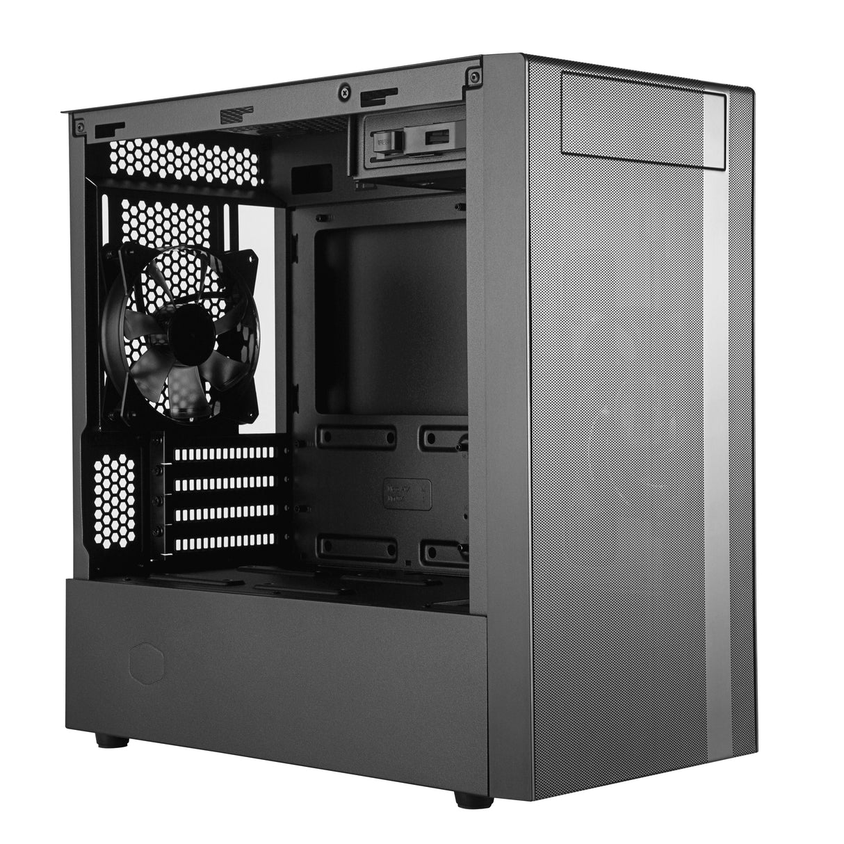 Cooler Master MasterBox NR400 Mini Tower Negro, Micro ATX, Mini-ITX, Plástico