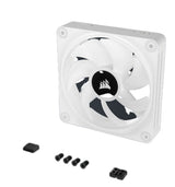 Corsair iCUE LINK QX120 RGB Carcasa del ordenador Ventilador 12 cm Blanco 3 pieza(s)