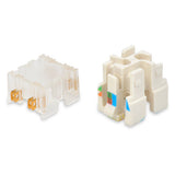 Belden RVUCOEW-B50 conector Transparente, Blanco