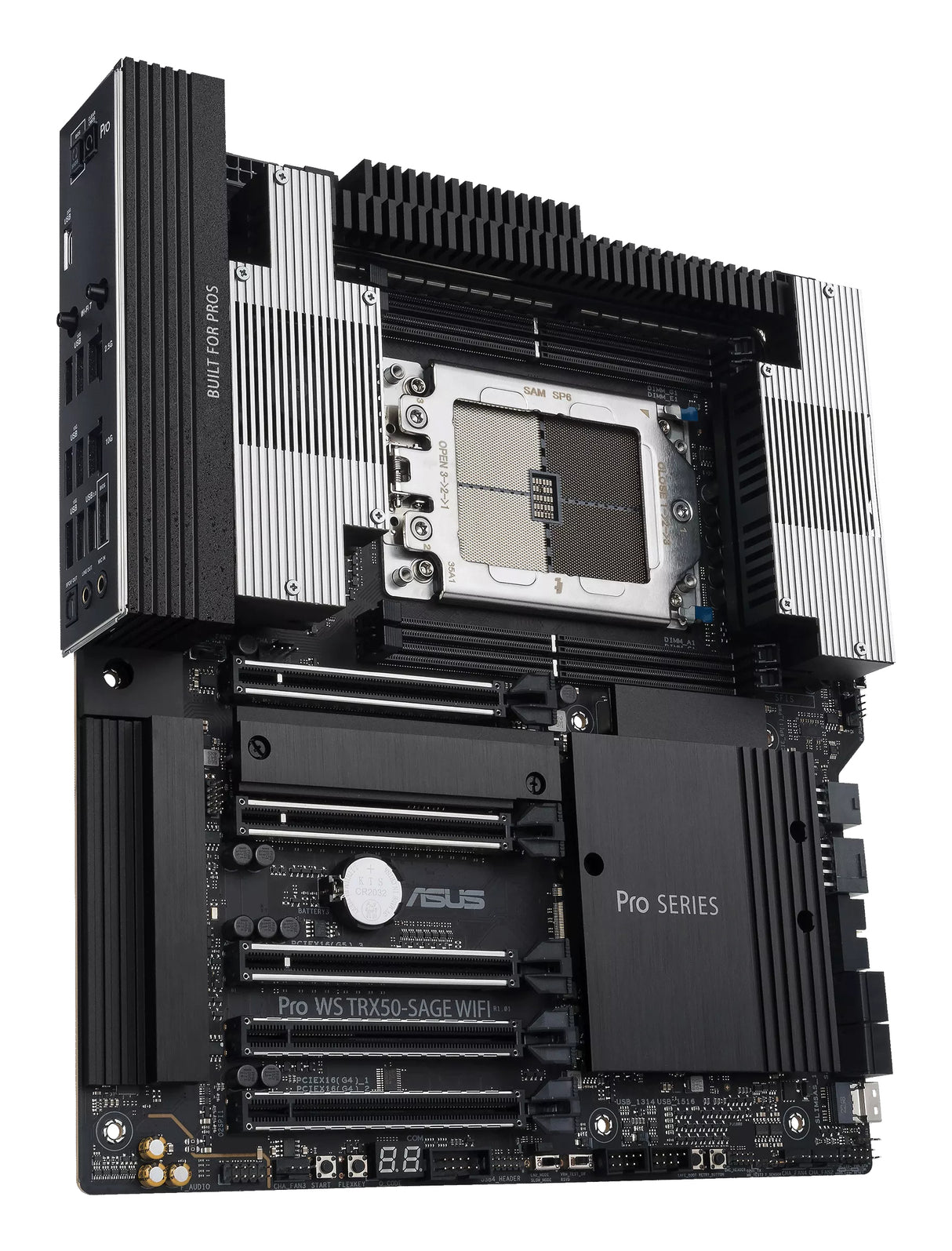 ASUS Pro WS TRX50-SAGE WIFI placas base AMD Socket sTR5 AMD Ryzen Threadripper 1000 Series DDR5-SDRAM