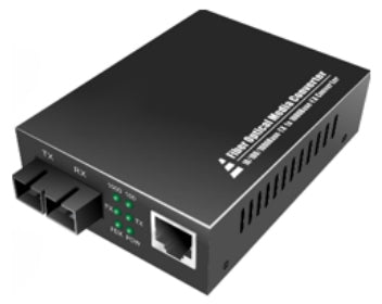 Enson ENS-MC100SC convertidor de medio 1000 Mbit/s Multimodo, Monomodo Negro