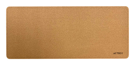 Acteck TP676LC protector de escritorio Imitación piel Negro, Café, 800 mm, 350 mm
