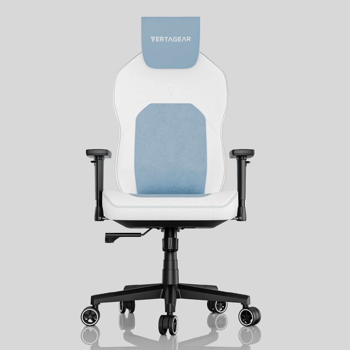 Vertagear VG-SL1800_BL silla para oficina o computadora, Nylon, Azul Bebé, Cyberpuerta