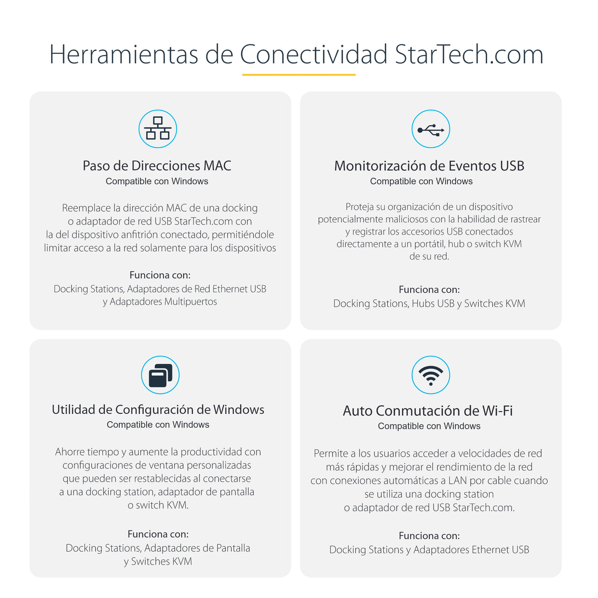 StarTech.com Adaptador Multipuertos USB C de Vídeo 4K a 60Hz, con Hub de 3 Puertos USB-A de 5Gbps, Entrega de Alimentación USB de 100W, Red Ethernet, SD/microSD, Cable de 30cm Laptop Alámbrico USB 3.2 Gen 1 (3.1 Gen 1) Type-C 3 1