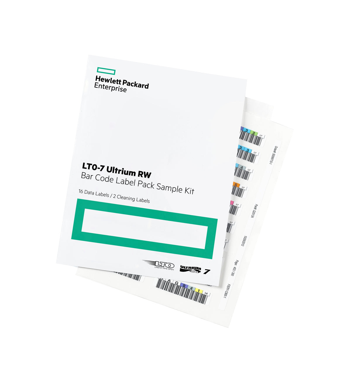 HPE LTO-7 Ultrium RW Bar Code Label Pack medio de almacenamiento para copias de seguridad LTO 75 TB 1,26 cm