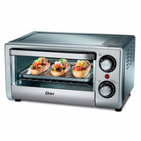 Oster TSSTTV10LTB 10 L 1000 W Acero inoxidable, Independiente, Giratorio, 4 rebanada(s)