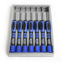 StarTech.com Juego Kit Set de Destornilladores de Precisión de 7 piezas- Torx Phillips Plano destornilladores manuales Juego Destornillador de precisión 7 Phillips, Ranura, Torx