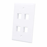 Intellinet Tapa para caja placas de pared y cubiertas de interruptor Blanco Plástico Convencional Universal