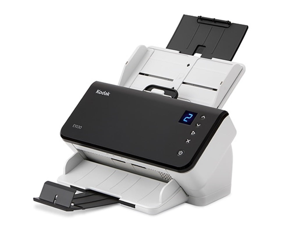 Kodak E1030 Escáner con alimentador automático de documentos (ADF) 600 x 600 DPI A4 Negro, Blanco