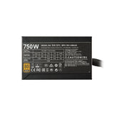 Cooler Master MasterWatt 750 unidad de fuente de alimentación 750 W 24-pin ATX ATX Negro