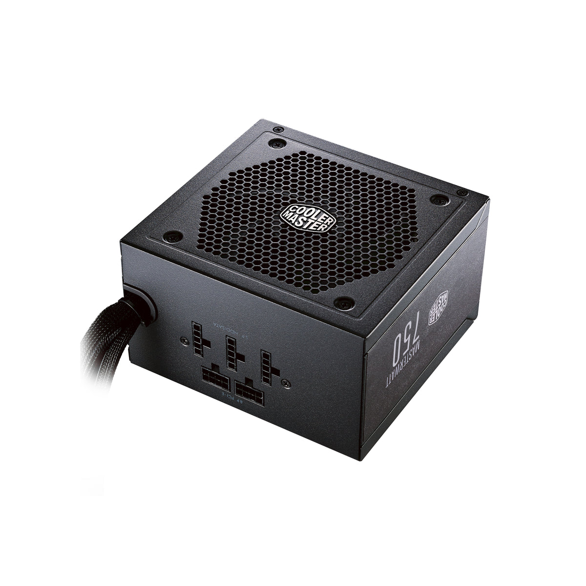 Fuente de Poder Cooler Master MasterWatt 750W ATX 12V 80 Plus Bronze Semi Modular 20+4 pin Fan 120mm Negro