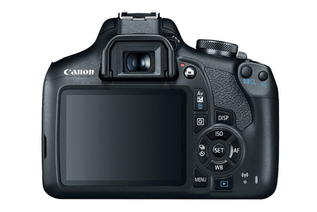 Canon EOS Rebel T7 EF-S 18-55mm IS II Kit Juego de cámara SLR 24.1 MP CMOS 6000 x 4000 Pixeles Negro, Full HD, 485 g